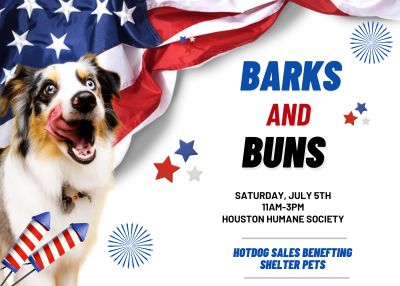 Houston Humane Society | Barks and Buns