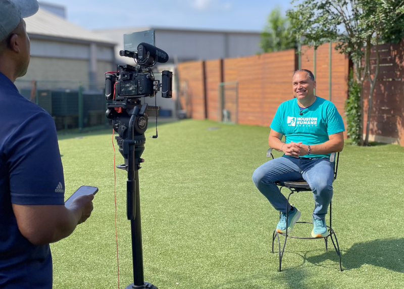 Houston Humane Society | The Impact of One Volunteer at Houston Humane Society
