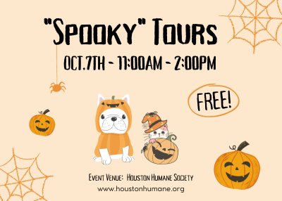 Houston Humane Society | Spooky Tours at the Houston Humane Society