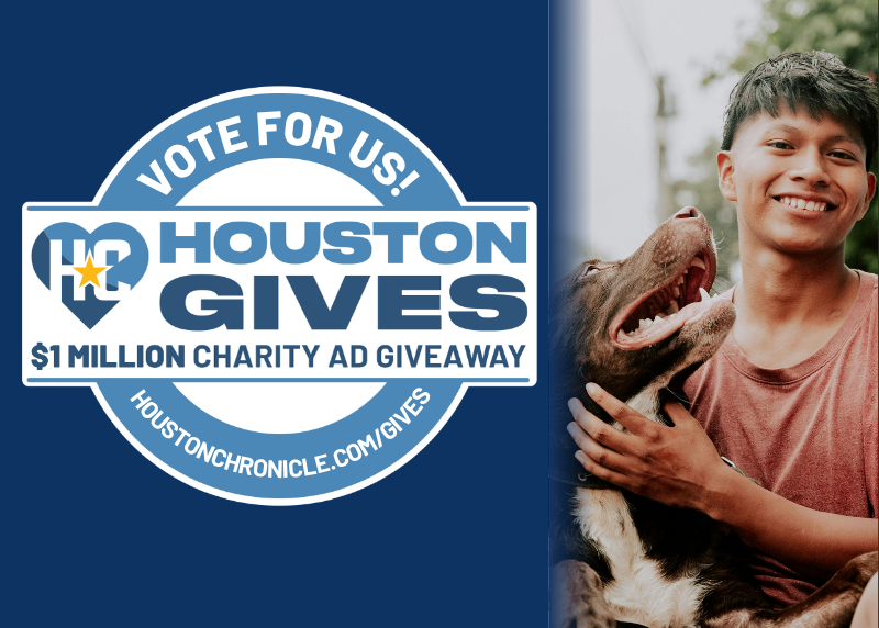 Houston Humane Society | Houston Gives: Vote for Us!