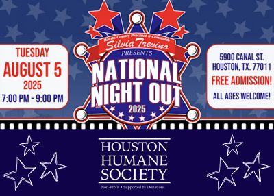 Houston Humane Society | National Night Out 