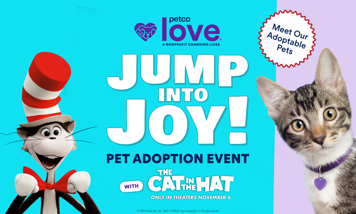 Houston Humane Society | Petco Love Jump into Joy Pet Adoption Event