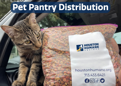 Houston Humane Society | Pet Pantry @ Four Corners Recreation Center