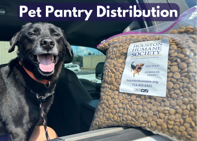 Houston Humane Society | Pet Pantry @ Pasadena Animal Shelter