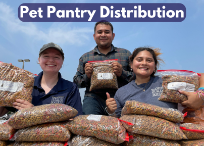 Houston Humane Society | Pet Pantry @ Pasadena Animal Shelter