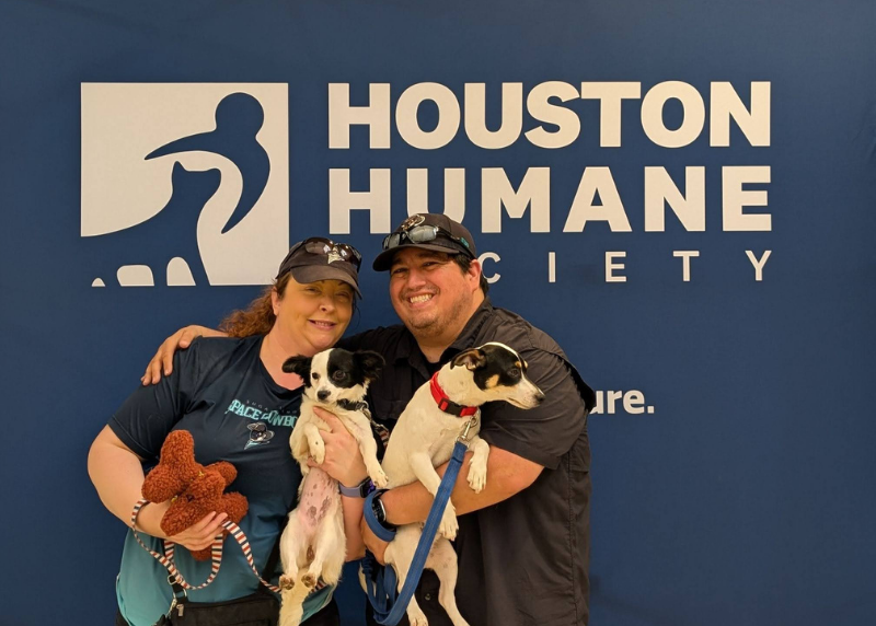 Houston Humane Society | Rex and Lolita’s Happy Tail