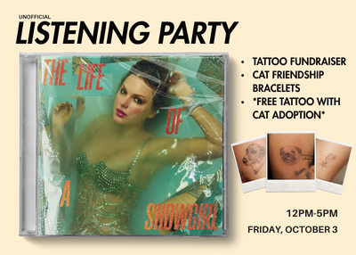 Houston Humane Society | Taylor Swift + Tattoos