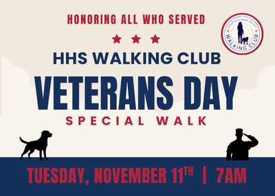 Houston Humane Society | Veterans Day Walking Club