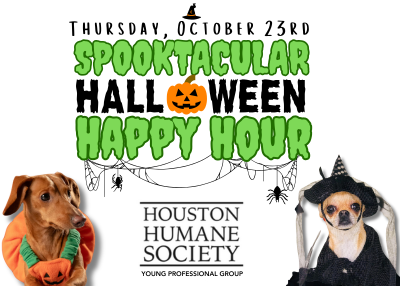 Houston Humane Society | YAP Spooktacular Happy Hour